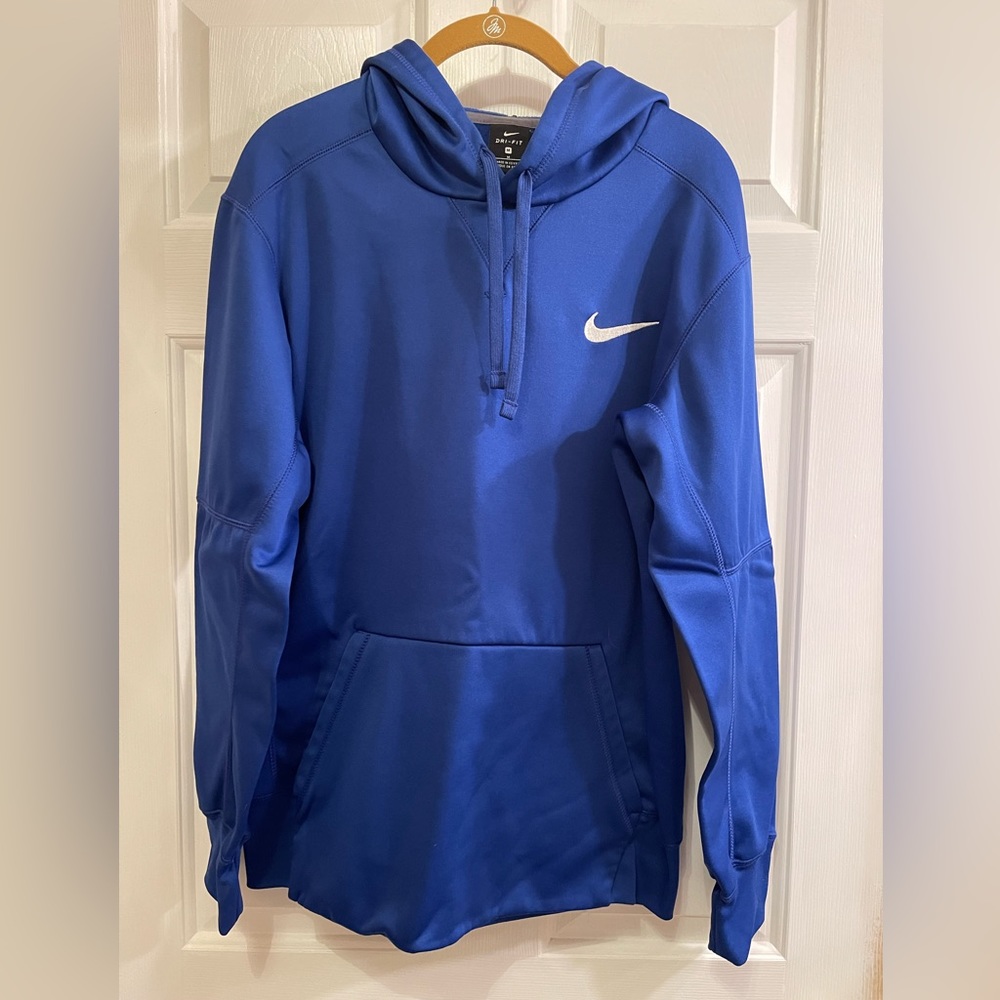 Royal Blue Nike Dri-Fit Hoodie Size Medium